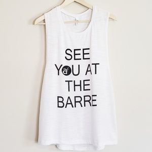 Pure Barre/BellaCanvas "See You at the Barre" Tank